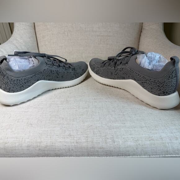 Aetrex Carly Arch Support Sneakers Gray Knit Orthotic Shoes Women’s EU 37 US 7 - Picture 8 of 9